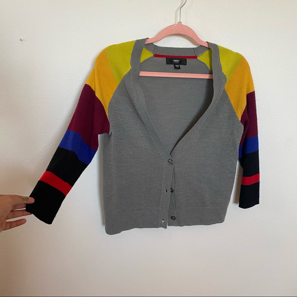 Colorful cardigan